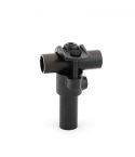 Buiskoppeling - Open T-Stuk - - zwart 33,7mm