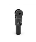 Buiskoppeling - Huls Enkel Scharnierstuk Zwart - 42,4mm