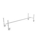 Bankje Vaduz | Staal 33.7 mm | Wiel | DIY