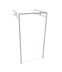 Wallmount Rig Ontario | Zwart 33.7 mm | Wand | DIY