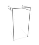 Wallmount Rig Ontario | Staal 42.4 mm | Wand | DIY