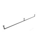 Gardinenstange Cordoba | Aluminium Schwarz 26,9 mm | Decke | DIY