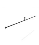 Gardinenstange Mendoza | Schwarz 26,9 mm | Wand/Decke | DIY