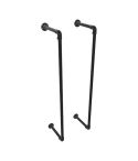 Haardhout rek Gothenborg | Zwart 26.9 mm | Wand | DIY