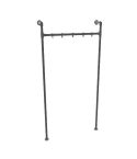 Kapstok Chester | Zwart 33.7 mm | Staand | DIY