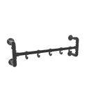 Kapstok Sheffield | Zwart 33.7 mm | Wand | DIY