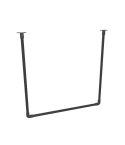Kledingrek Caen | Zwart 26.9 mm | Plafond | DIY