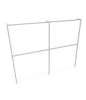 Kledingrek Tours | Staal 26.9 mm | Vloer/Wand | DIY