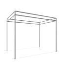 Pergola Split | Staal 48.3 mm | Vrijstaand | DIY