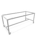 Tafel Graz | Staal 42.4 mm | Wiel | DIY