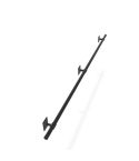Trapleuning Keila | Zwart 33.7 mm | Wand | DIY