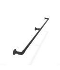 Trapleuning Narva | Zwart 42.4 mm | Wand | DIY