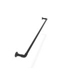 Trapleuning Tartu | Zwart 33.7 mm | Wand | DIY