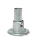 Buiskoppeling - Ronde Voetplaat - 26,9 mm