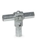 Buiskoppeling - Reparatie T-Stuk - 42,4 mm