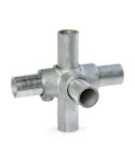 Buiskoppeling - T-Stuk Zij-Uitgang - 48,3mm