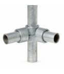 Buiskoppeling - Verstelbaar Hoekstuk - 42,4mm