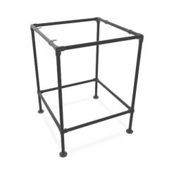 Bartafel Rome | Zwart 33.7 mm | Voet | DIY