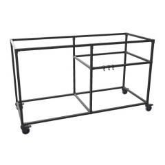 BBQ Möbel Bavette | Vierkant Schwarz 25x25 mm | Rad | DIY