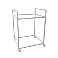 BBQ-Möbel Gamba | Vierkantstahl 25x25 mm | Rad | DIY