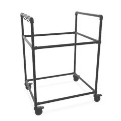 BBQ-Möbel Gamba | Schwarz 26,9 mm | Rad | DIY