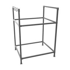 BBQ-Möbel Guacamole | Vierkantstahl Schwarz 25x25 mm | Fuß | DIY