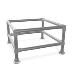 Beistelltisch Hinterglemm Duo | Stahl 33,7 mm | Fuß | DIY