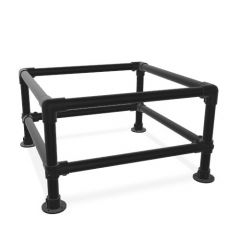 Beistelltisch Hinterglemm Duo | Schwarz 33,7 mm | Fuß | DIY