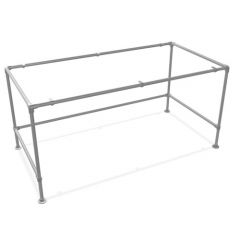 Schreibtisch Madrid | Stahl 26,9 mm | Fuß | DIY