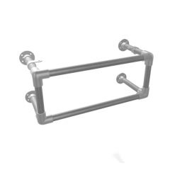 Kapstok Bristol | Staal 33.7 mm | Wand | DIY