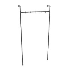 Kapstok Chester | Zwart 33.7 mm | Staand | DIY