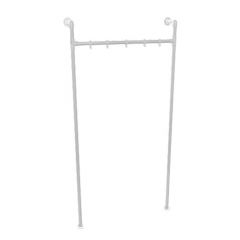 Kapstok Chester | Zwart 33.7 mm | Staand | DIY