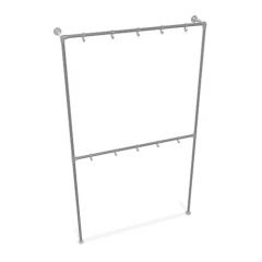 Kapstok Liverpool | Staal 26.9 mm | Staand | DIY