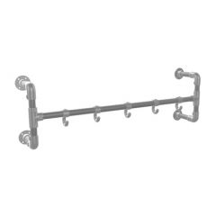 Kapstok Sheffield | Staal 26.9 mm | Wand | DIY