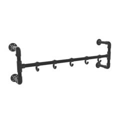 Kapstok Sheffield | Zwart 26.9 mm | Wand | DIY