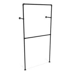 KLEDINGREK NICE | ZWART 26.9MM | WAND | DIY