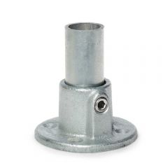 Buiskoppeling - Ronde Voetplaat - 60,3mm