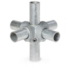 Buiskoppeling - 4-weg Kruisstuk - 33,7mm