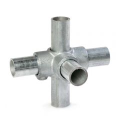 Buiskoppeling - T-Stuk zijuitgang - 21,3mm