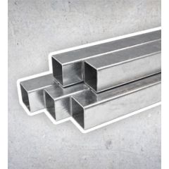 Vierkantrohr Stahl Verzinkt - 25x25mm
